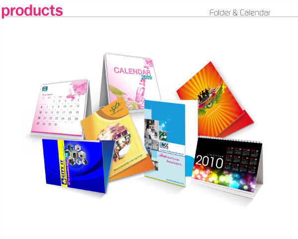 folder calender graphic design